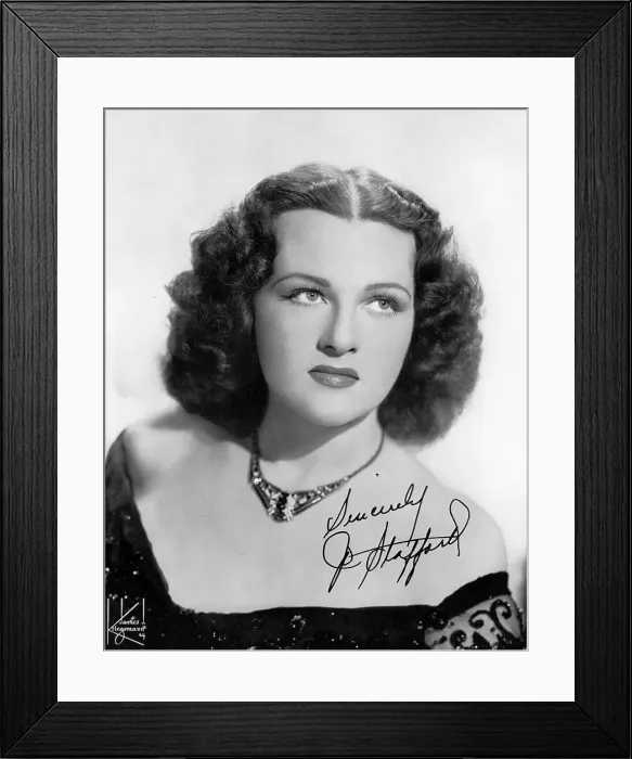 Framed Print : Jo Stafford Portrait Framed Print : Jo Stafford Portrait