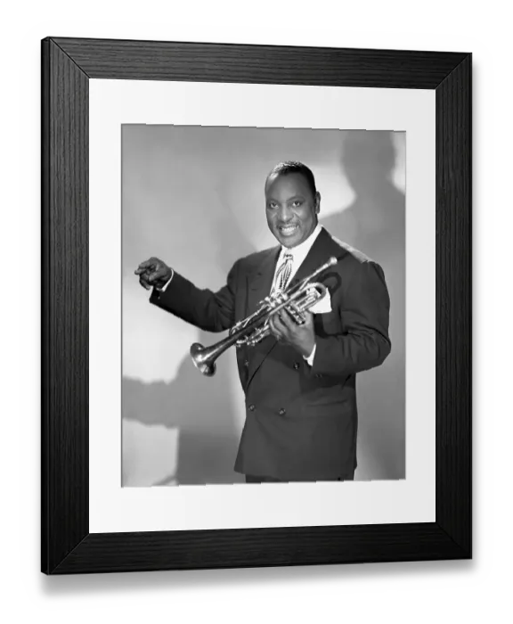 Framed Print : Cootie Williams Portrait session Framed Print : Cootie Williams Portrait session
