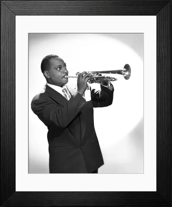 Framed Print : Cootie Williams Portrait session Framed Print : Cootie Williams Portrait session