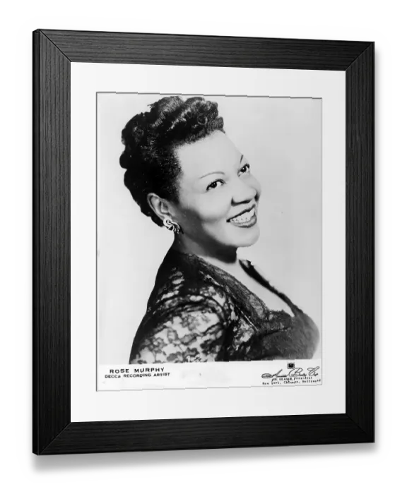 Framed Print : Rose Murphy Portrait Framed Print : Rose Murphy Portrait