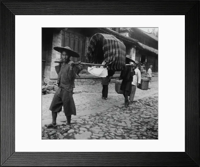 Framed Print : Chinese Village Framed Print : Chinese Village