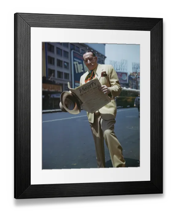Framed Print : Broadway Sam Framed Print : Broadway Sam