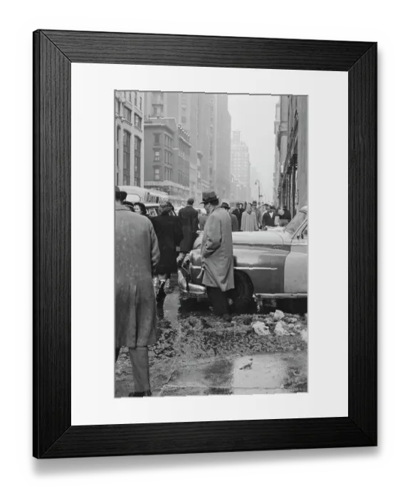 Framed Print : Winter In New York Framed Print : Winter In New York