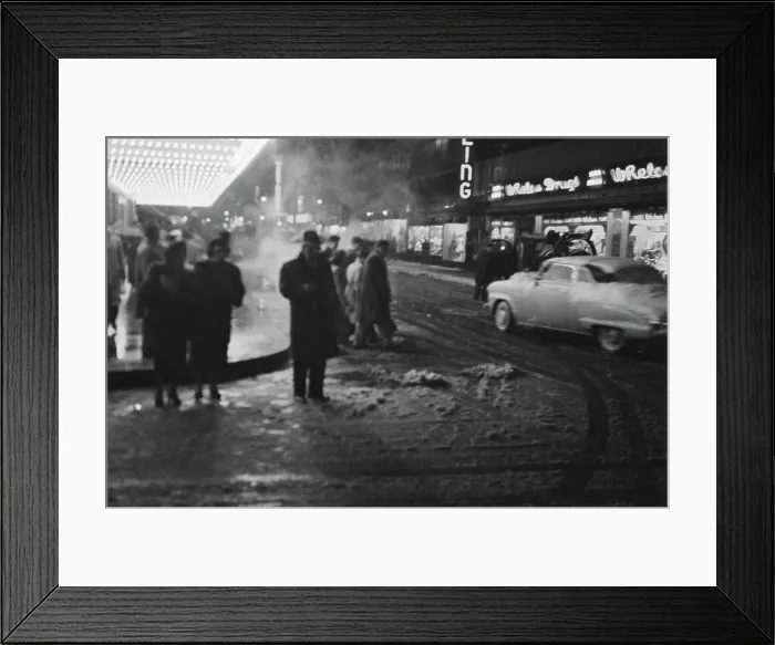 Framed Print : Winter In New York Framed Print : Winter In New York