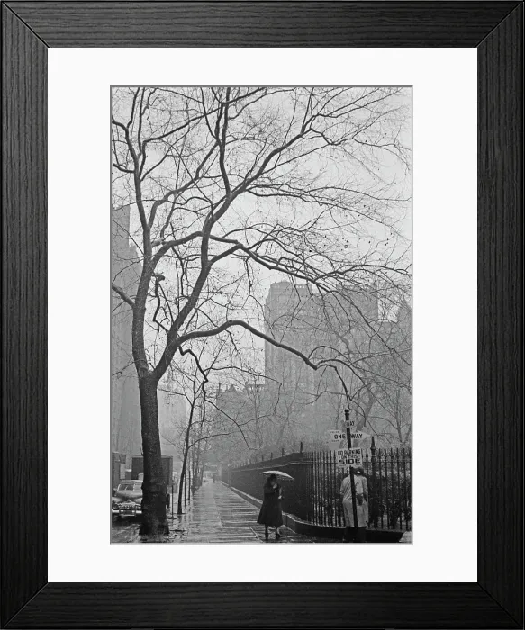 Framed Print : Winter In New York Framed Print : Winter In New York