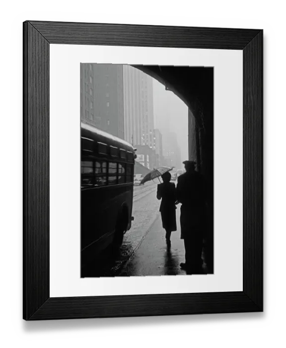 Framed Print : Winter In New York Framed Print : Winter In New York
