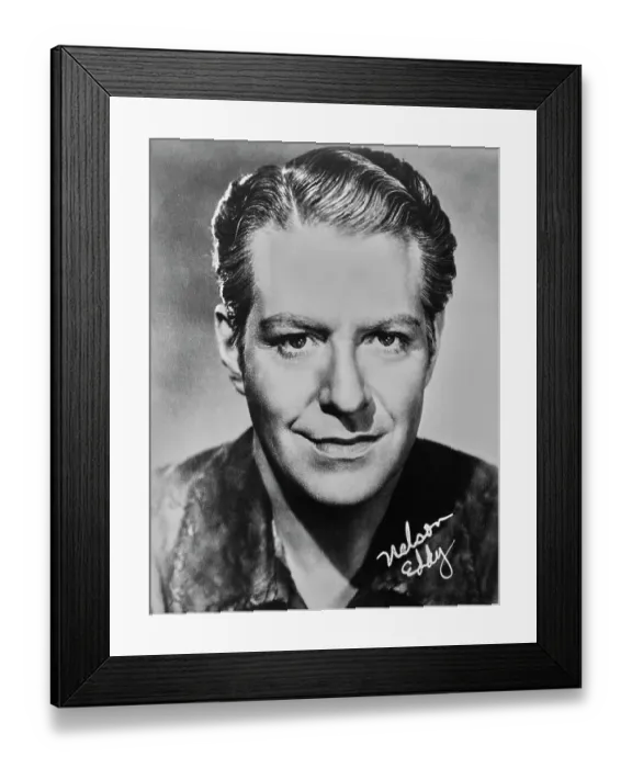 Framed Print : Nelson Eddy, American Actor & Singer Framed Print : Nelson Eddy, American Actor & Singer