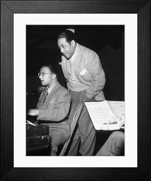 Framed Print : Duke Ellington And Billy Strayhorn Framed Print : Duke Ellington And Billy Strayhorn