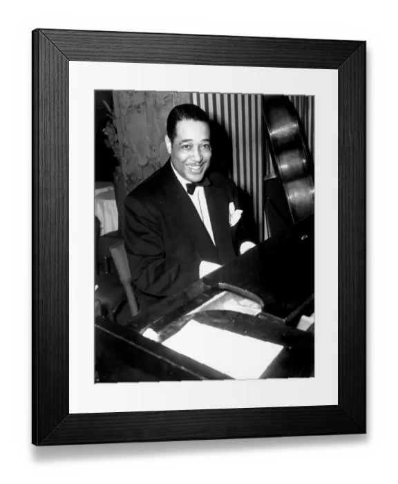 Framed Print : Duke Ellington At The Piano Framed Print : Duke Ellington At The Piano