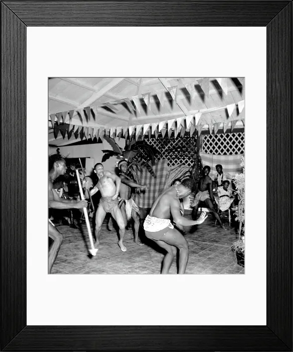 Framed Print : Jamaica. JAMAICA - 1946: Photo of Caribbean 061c Framed Print : Jamaica. JAMAICA - 1946: Photo of Caribbean 061c