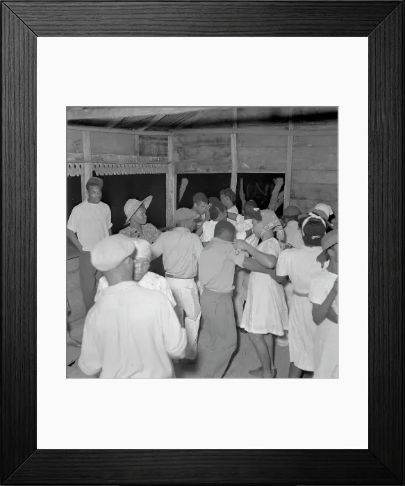 Framed Print : Jamaica. JAMAICA - 1946: Photo of Caribbean 055c