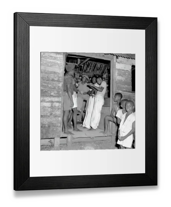 Framed Print : Jamaica. JAMAICA - 1946: Photo of Caribbean 056c Framed Print : Jamaica. JAMAICA - 1946: Photo of Caribbean 056c