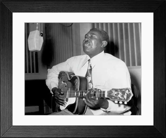 Framed Print : Arthur Big Boy Crudup Recording Framed Print : Arthur Big Boy Crudup Recording