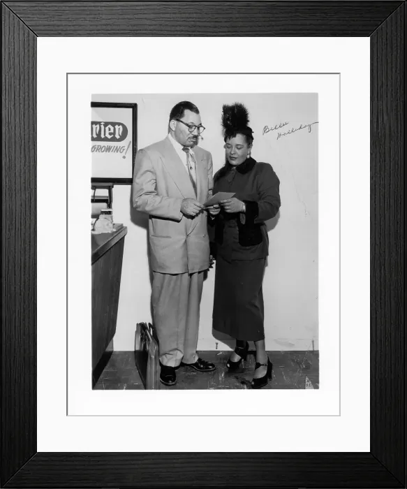 Framed Print : Billie Holiday Framed Print : Billie Holiday