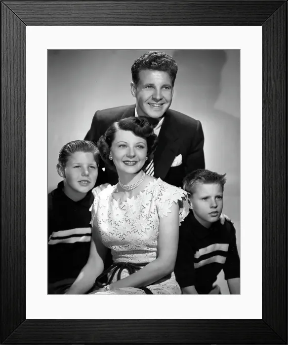 Framed Print : Nelson Family Portrait Framed Print : Nelson Family Portrait