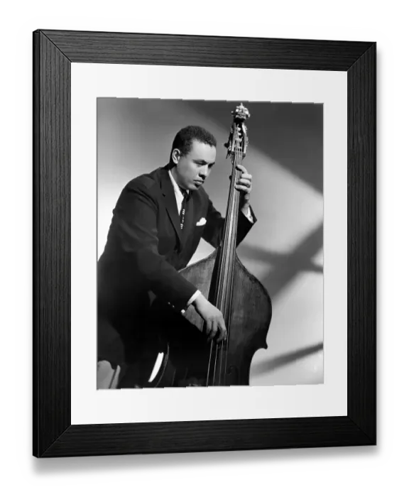 Framed Print : Jazz Bassist Charles Mingus Framed Print : Jazz Bassist Charles Mingus