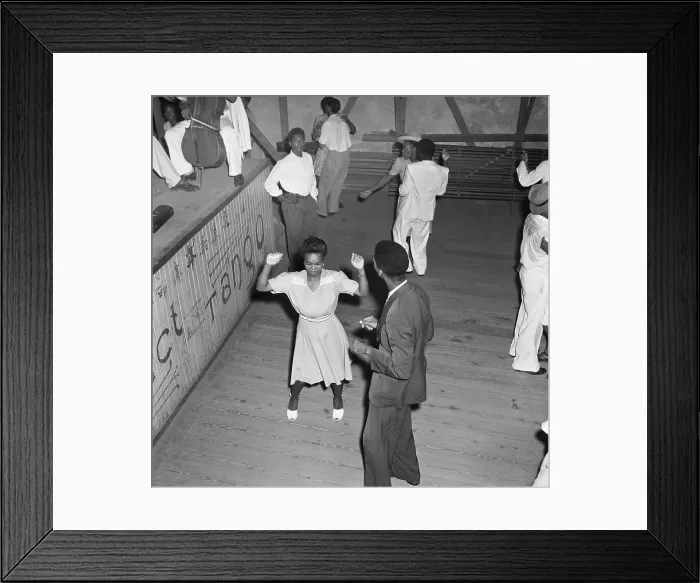 Framed Print : Dancers In Martinique Framed Print : Dancers In Martinique