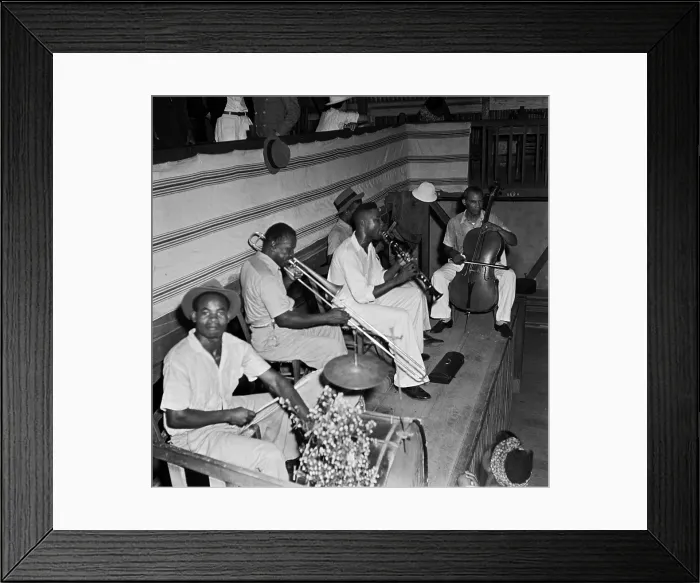 Framed Print : Dancers In Martinique Framed Print : Dancers In Martinique