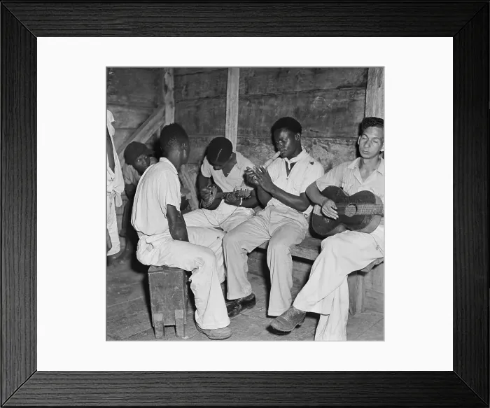 Framed Print : Musicians In Jamaica Framed Print : Musicians In Jamaica