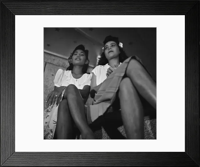 Framed Print : Jamaican Girls Framed Print : Jamaican Girls