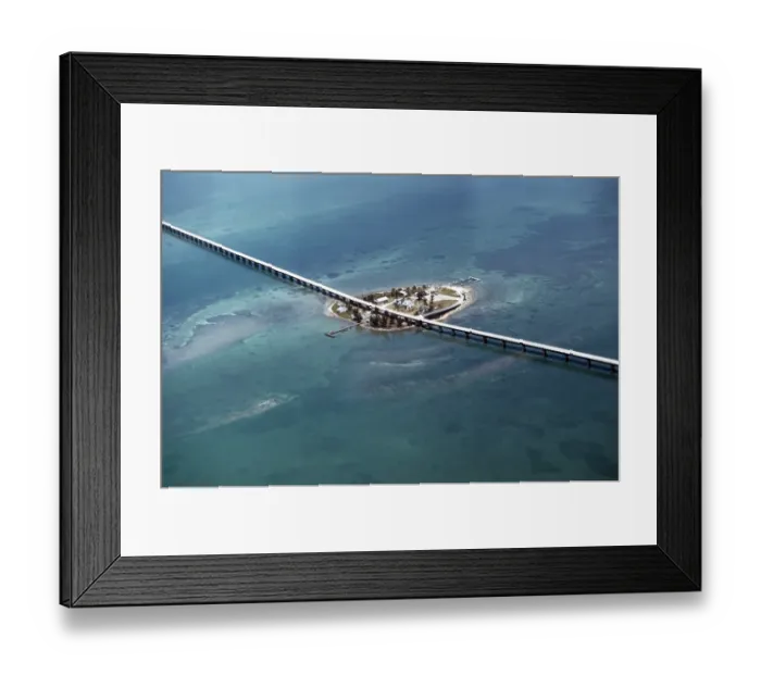 Framed Print : SEVEN MILE BRIDGE Framed Print : SEVEN MILE BRIDGE
