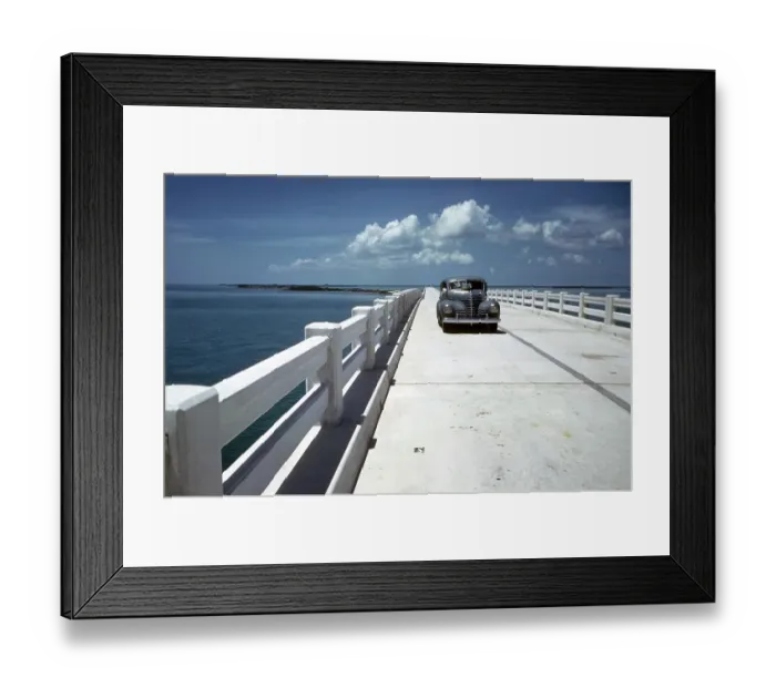 Framed Print : SEVEN MILE BRIDGE Framed Print : SEVEN MILE BRIDGE
