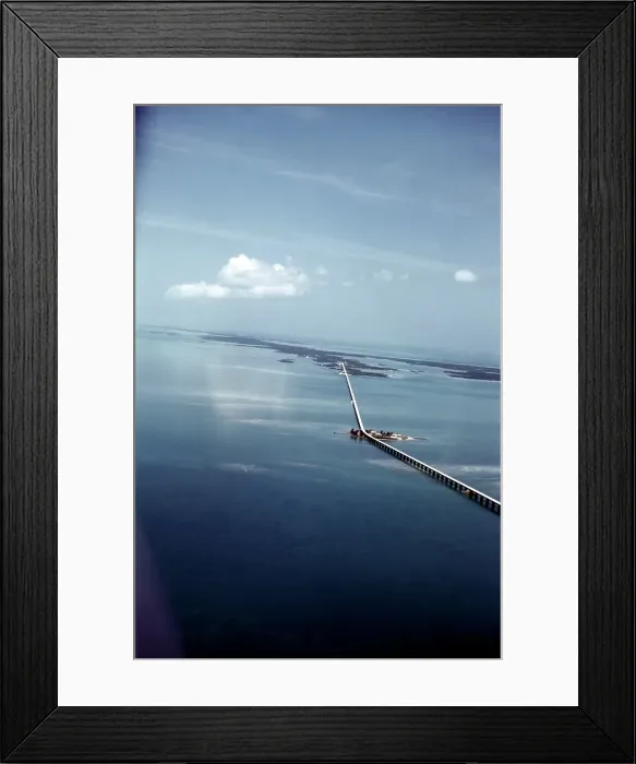 Framed Print : SEVEN MILE BRIDGE