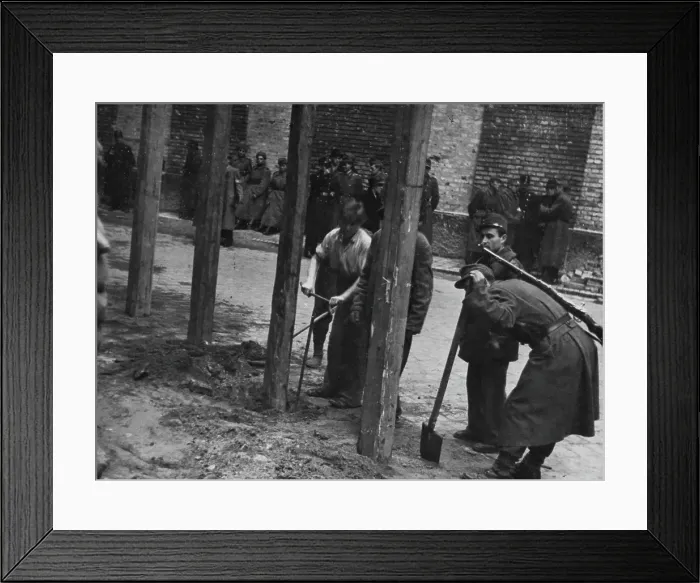 Framed Print : Nazi Trials In Budapest Framed Print : Nazi Trials In Budapest