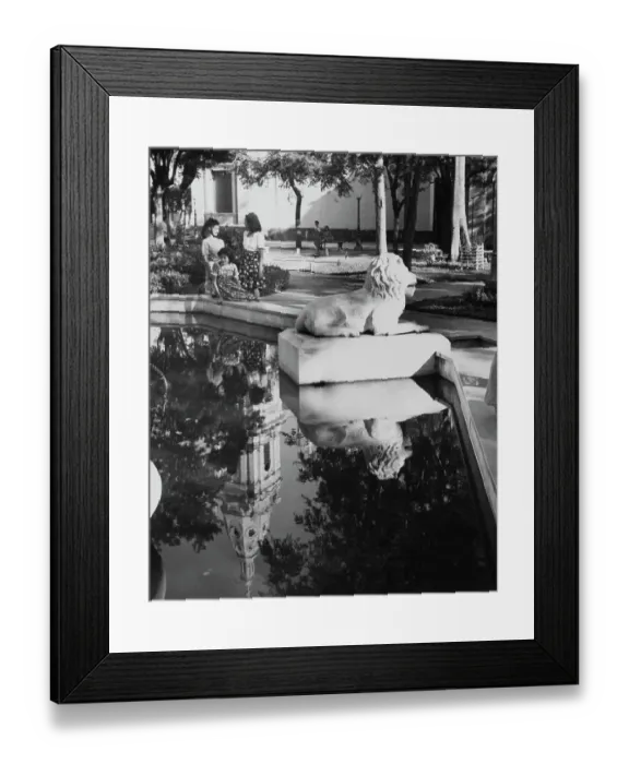 Framed Print : Ponce Plaza Framed Print : Ponce Plaza