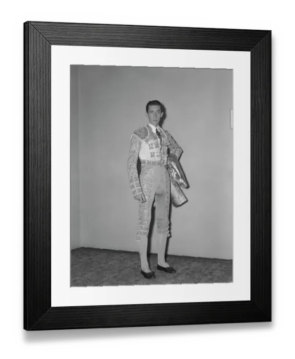 Framed Print : Manolete. Spanish bullfighter Manolete (1917 - 1947)