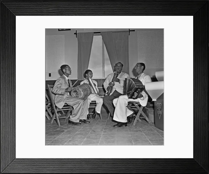 Framed Print : Musicians In The Dominican Republic Framed Print : Musicians In The Dominican Republic