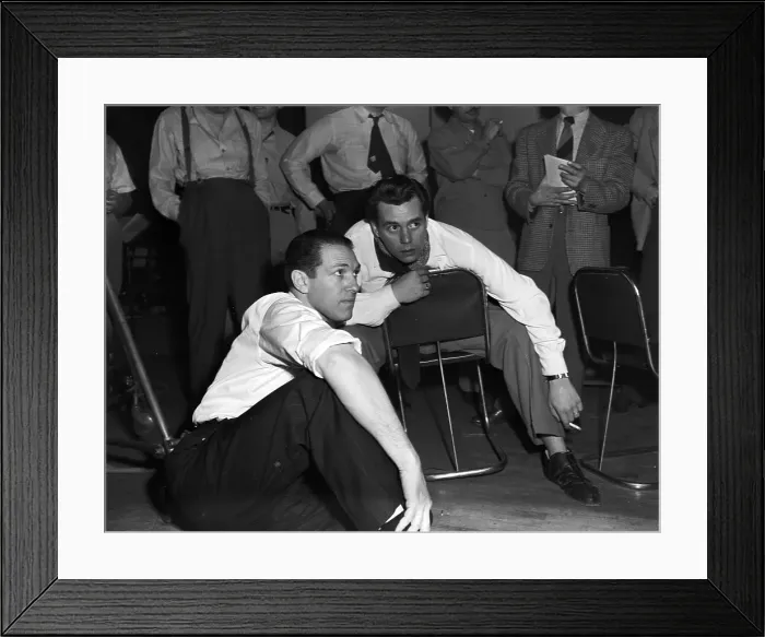 Framed Print : Desi Arnaz Cigarette Break