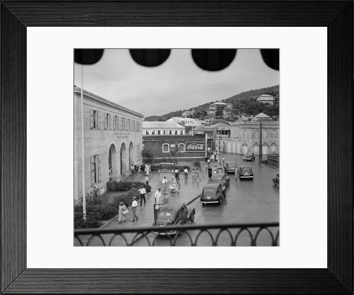 Framed Print : Charlotte Amalie, St. Thomas, US Virgin Islands Framed Print : Charlotte Amalie, St. Thomas, US Virgin Islands