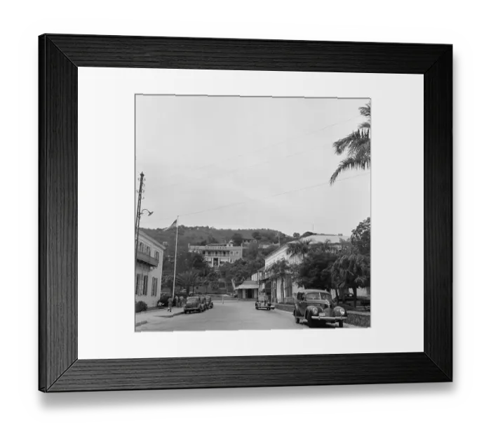 Framed Print : Charlotte Amalie, St. Thomas, US Virgin Islands