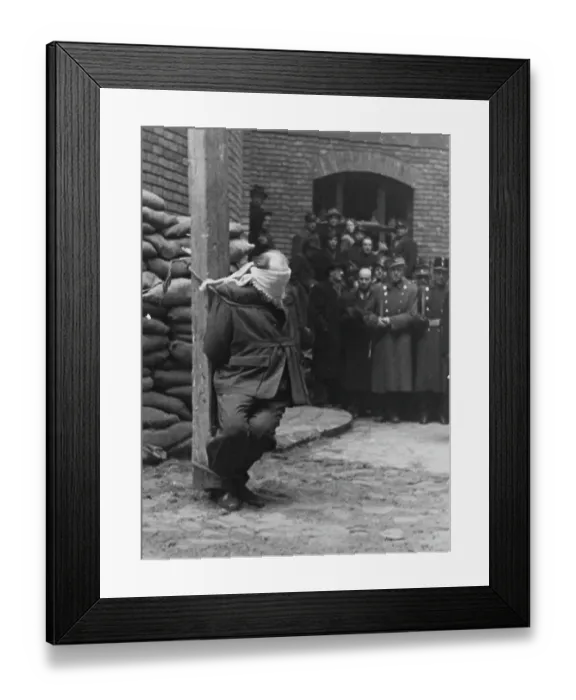 Framed Print : Execution Of Ferenc Rajniss