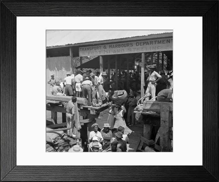 Framed Print : Georgetown, British Guyana Framed Print : Georgetown, British Guyana