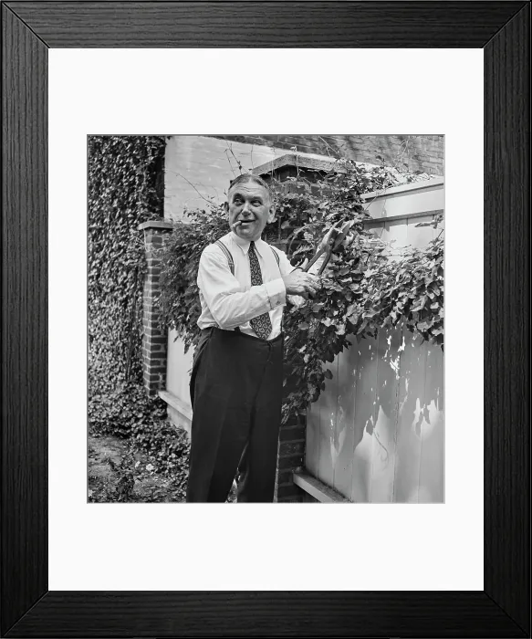 Framed Print : H. L. Mencken, American Journalist, Essayist, Satirist & Cultural Critic Framed Print : H. L. Mencken, American Journalist, Essayist, Satirist & Cultural Critic