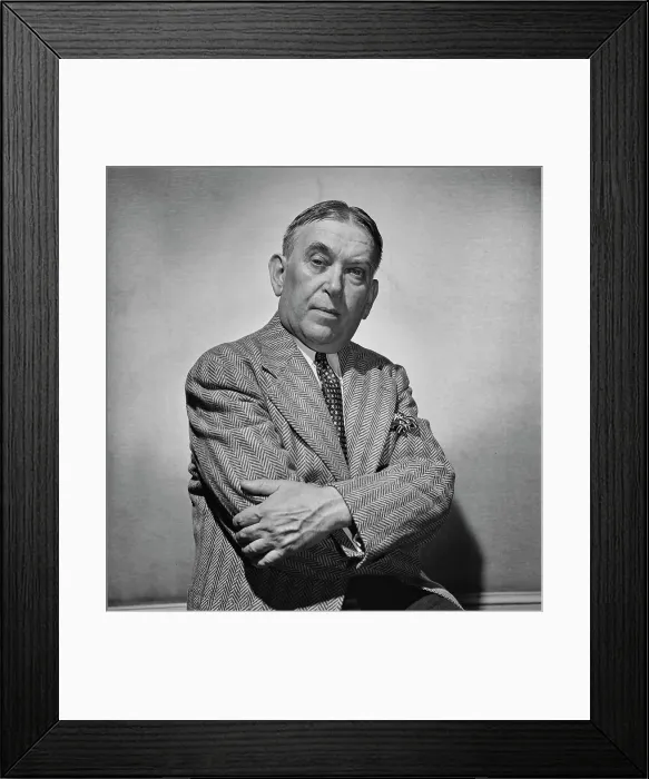 Framed Print : H. L. Mencken, American Journalist, Essayist, Satirist & Cultural Critic Framed Print : H. L. Mencken, American Journalist, Essayist, Satirist & Cultural Critic