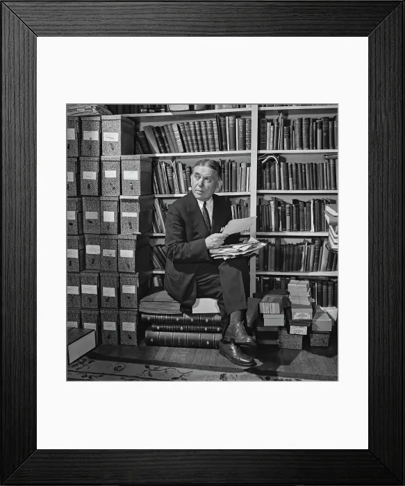 Framed Print : H. L. Mencken, American Journalist, Essayist, Satirist & Cultural Critic Framed Print : H. L. Mencken, American Journalist, Essayist, Satirist & Cultural Critic