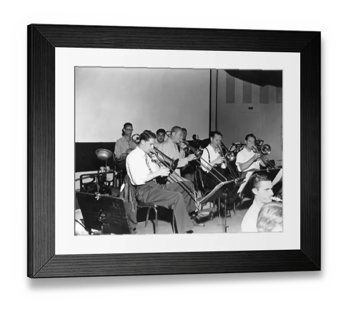 Framed Print : The Tommy Dorsey Band Framed Print : The Tommy Dorsey Band