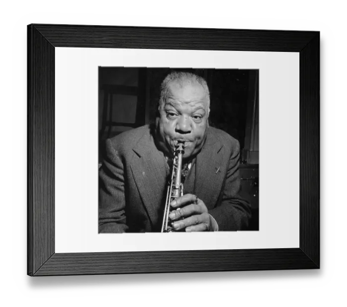 Framed Print : Sidney Bechet Performing Framed Print : Sidney Bechet Performing