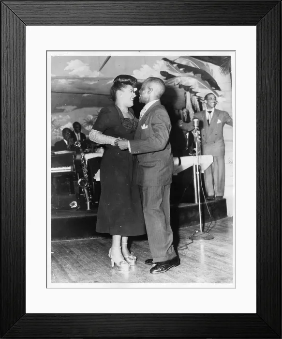 Framed Print : Billie Holiday Dancing Framed Print : Billie Holiday Dancing