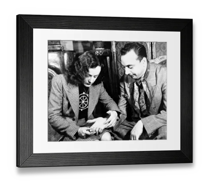 Framed Print : Django Reinhardt With Edith Piaf Framed Print : Django Reinhardt With Edith Piaf