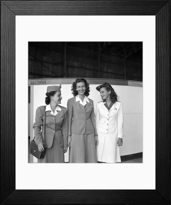 Framed Print : Pan Am. SAN JUAN, PUERTO RICO - CIRCA 1947: L-R Avianca Airlines, Pan American Airways Framed Print : Pan Am. SAN JUAN, PUERTO RICO - CIRCA 1947: L-R Avianca Airlines, Pan American Airways