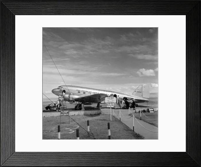Framed Print : Pan American Grace Airlines Framed Print : Pan American Grace Airlines