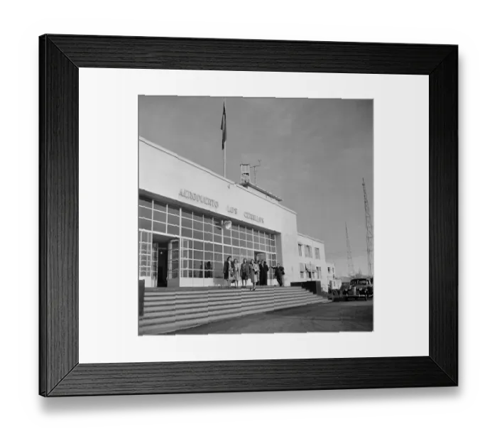 Framed Print : Aeropuerto Los Cerrillos Framed Print : Aeropuerto Los Cerrillos