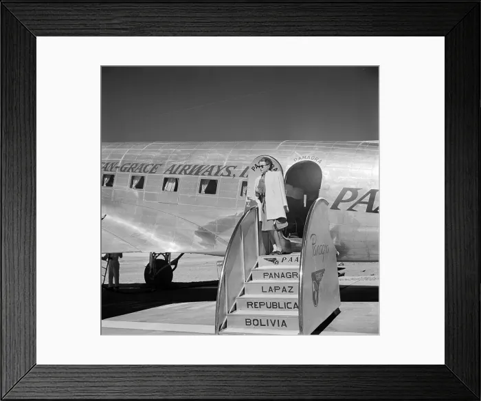 Framed Print : Pan American Grace Airlines Framed Print : Pan American Grace Airlines