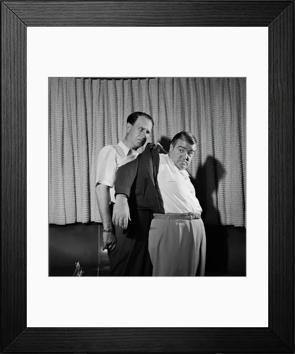 Framed Print : Abbott And Costello Framed Print : Abbott And Costello