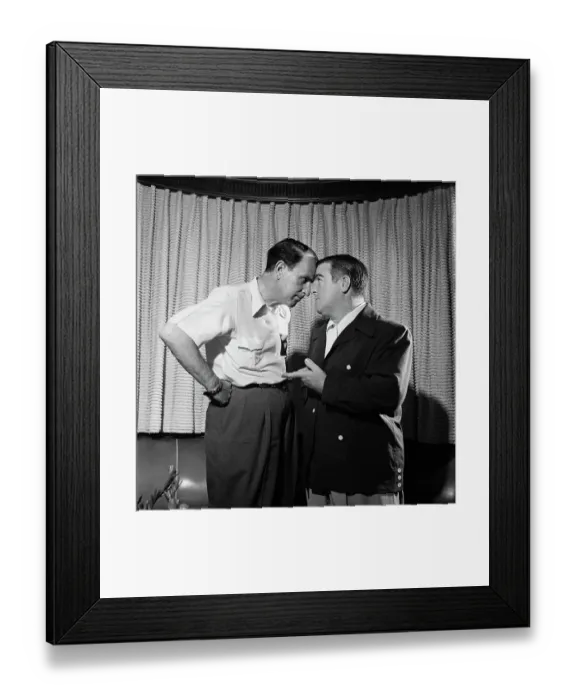 Framed Print : Abbott And Costello Framed Print : Abbott And Costello
