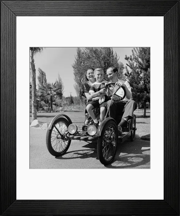 Framed Print : Abbott And Family Framed Print : Abbott And Family